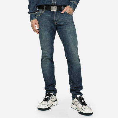 Dolce & Gabbana Light Blue Wash Stretch Jeans