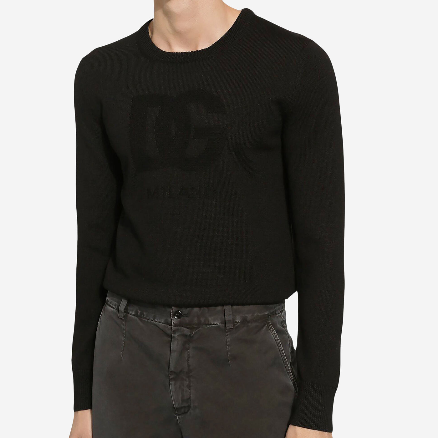 Dolce & Gabbana DG Logo Wool Knitwear