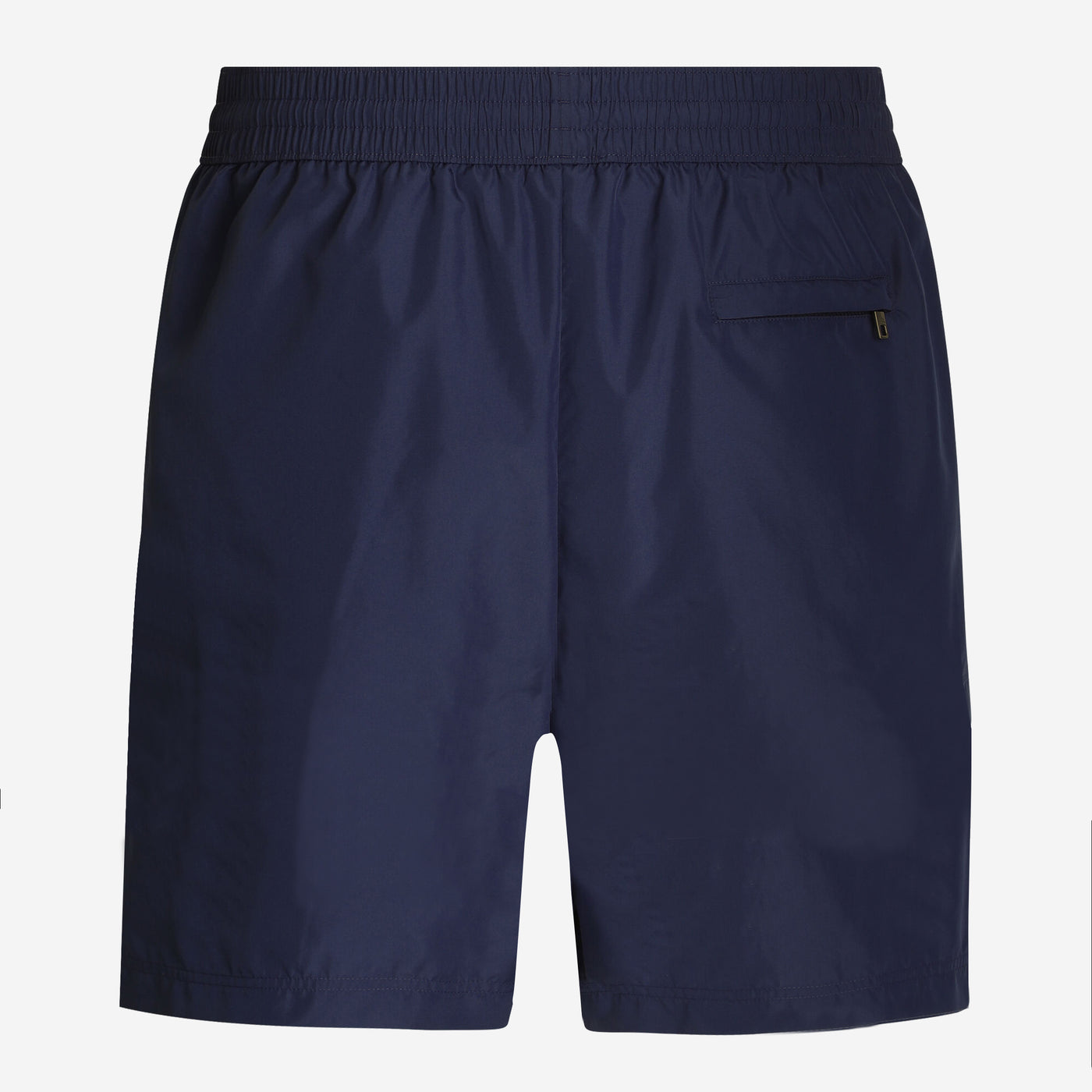 Dolce & Gabbana Mid Length Plaque Swim Trunks