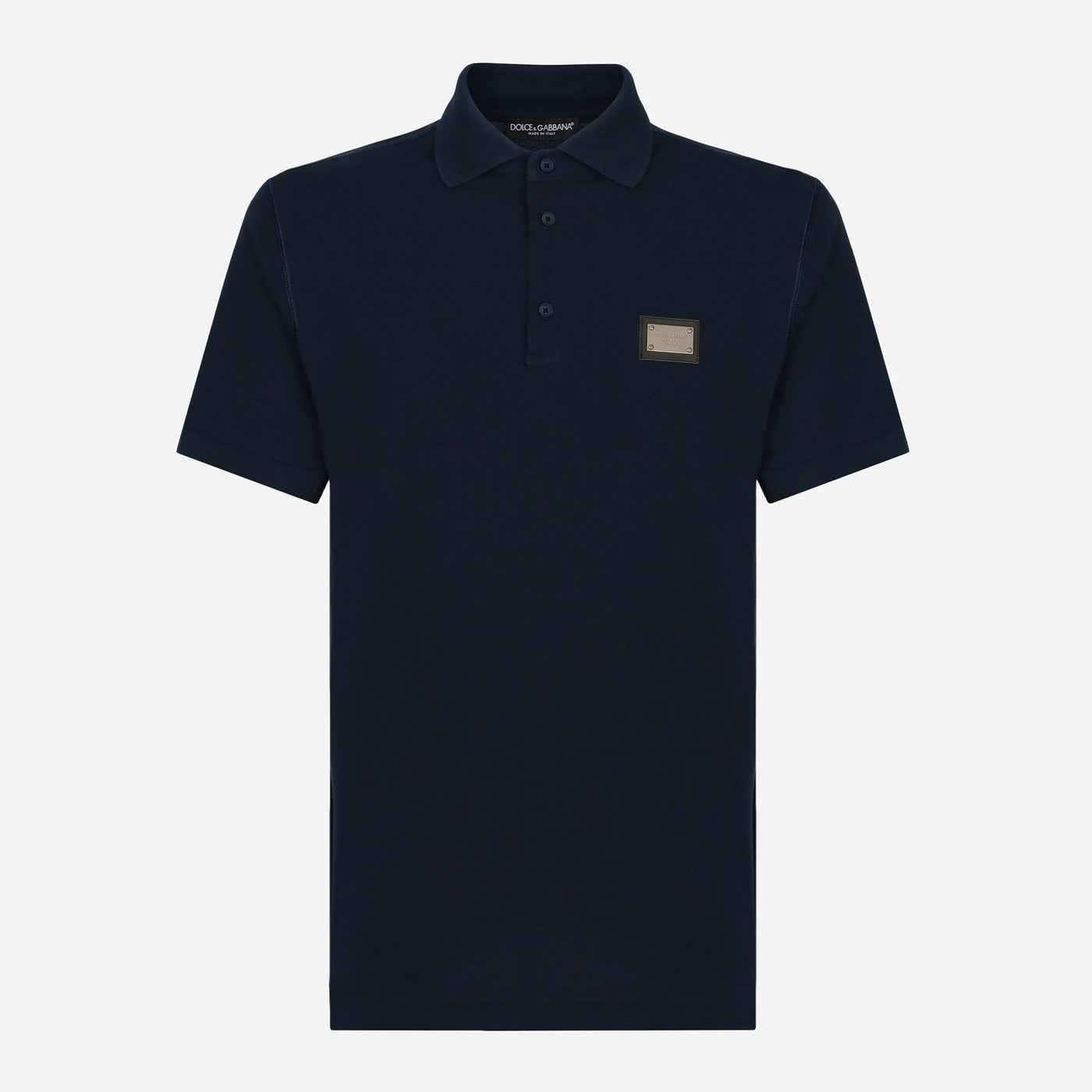 Dolce & Gabbana Branded Tag Polo Shirt