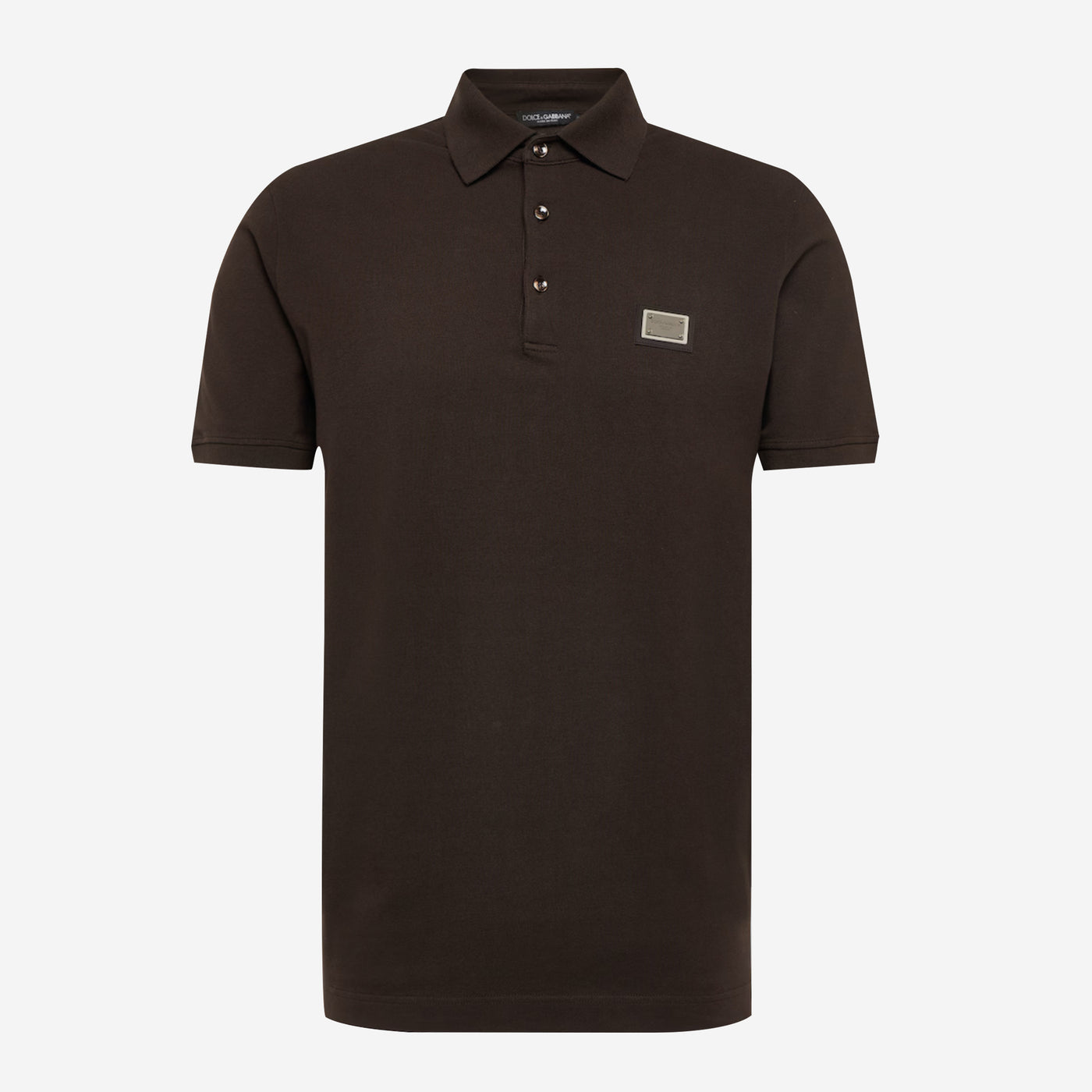 Dolce & Gabbana Branded Tag Polo Shirt