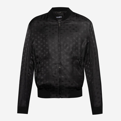 Dolce & Gabbana Silk DG Bomber Jacket