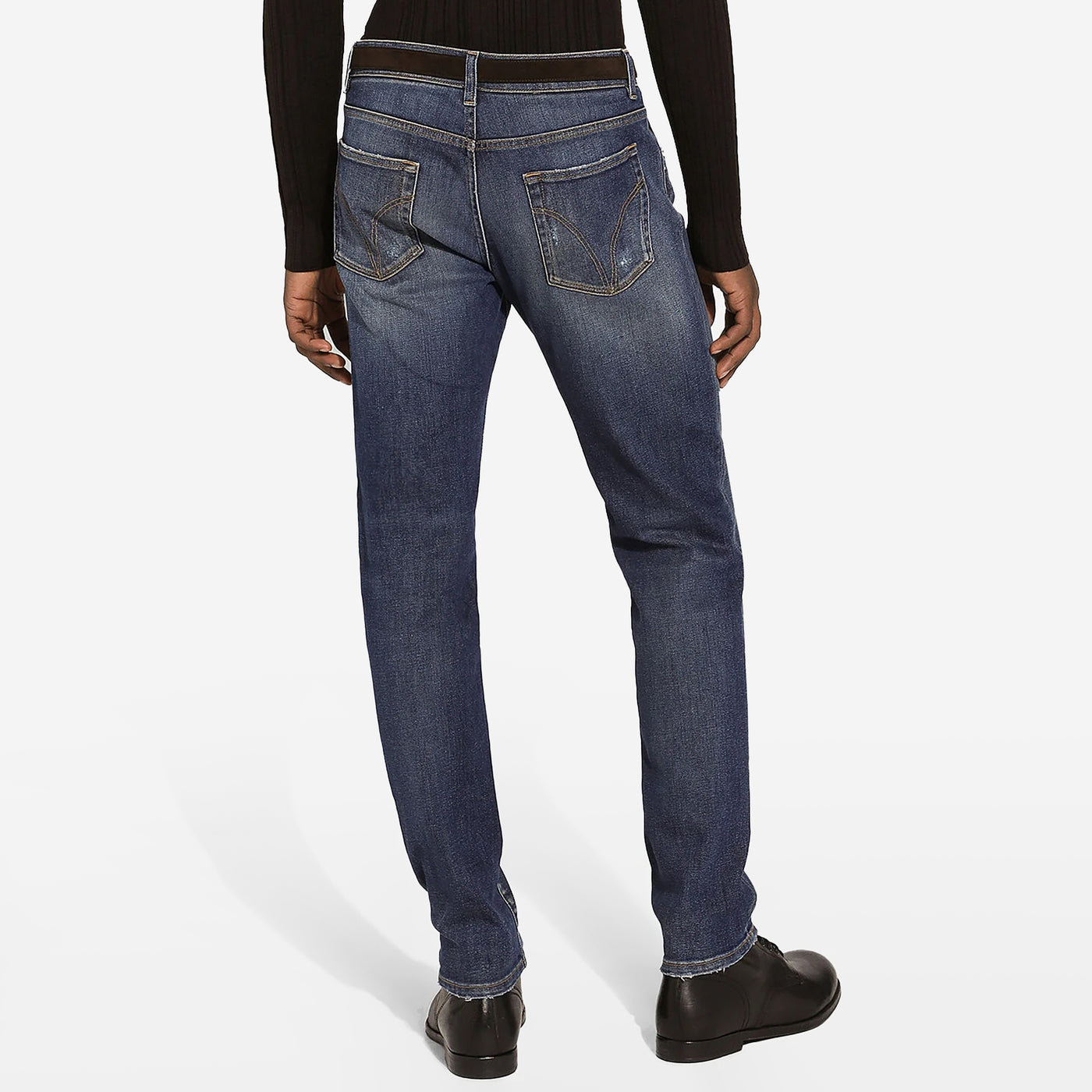 Dolce & Gabbana Slim Fit Stretch Denim Jeans