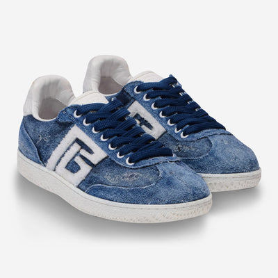 Balmain Denim Balmain Swan Sneakers