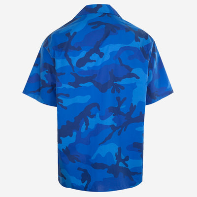 Valentino Camouflage Print Shirt