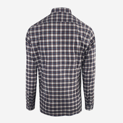 Lanvin Blue Red Check Shirt