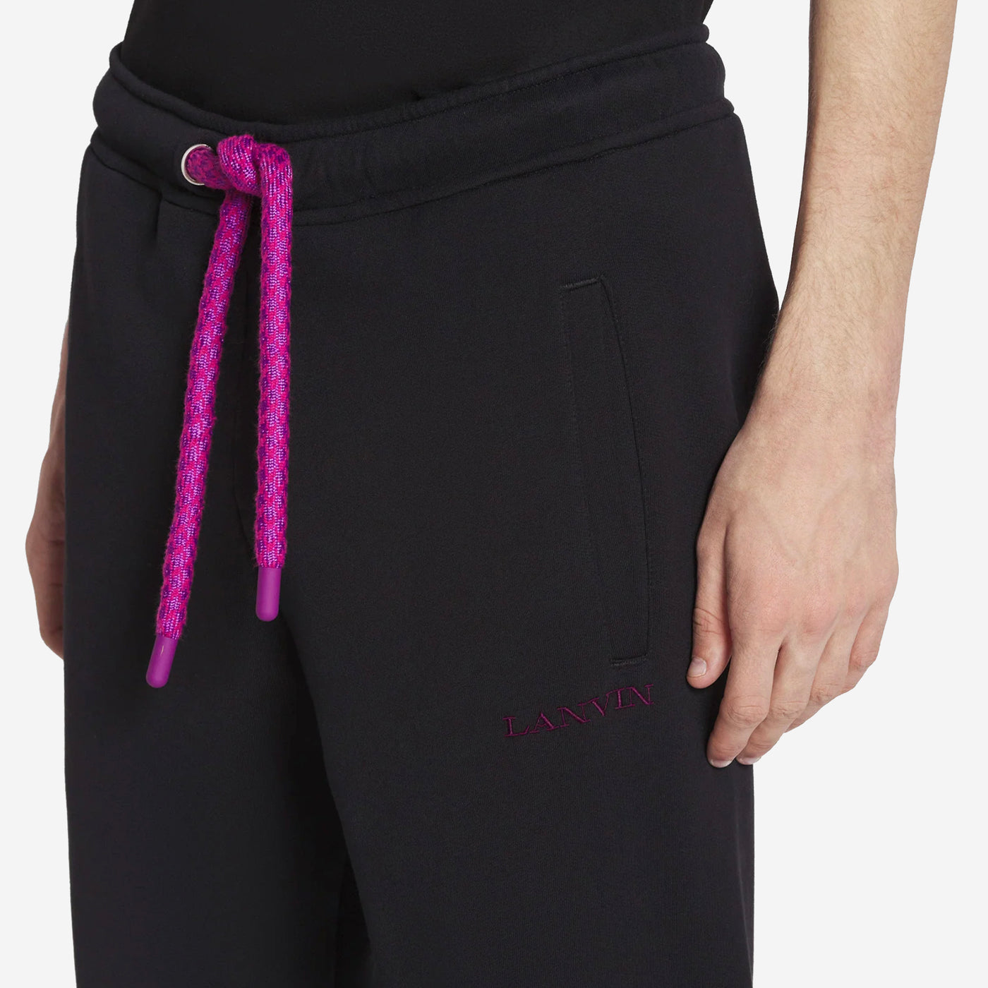 Lanvin Curb Tubular Track Pants