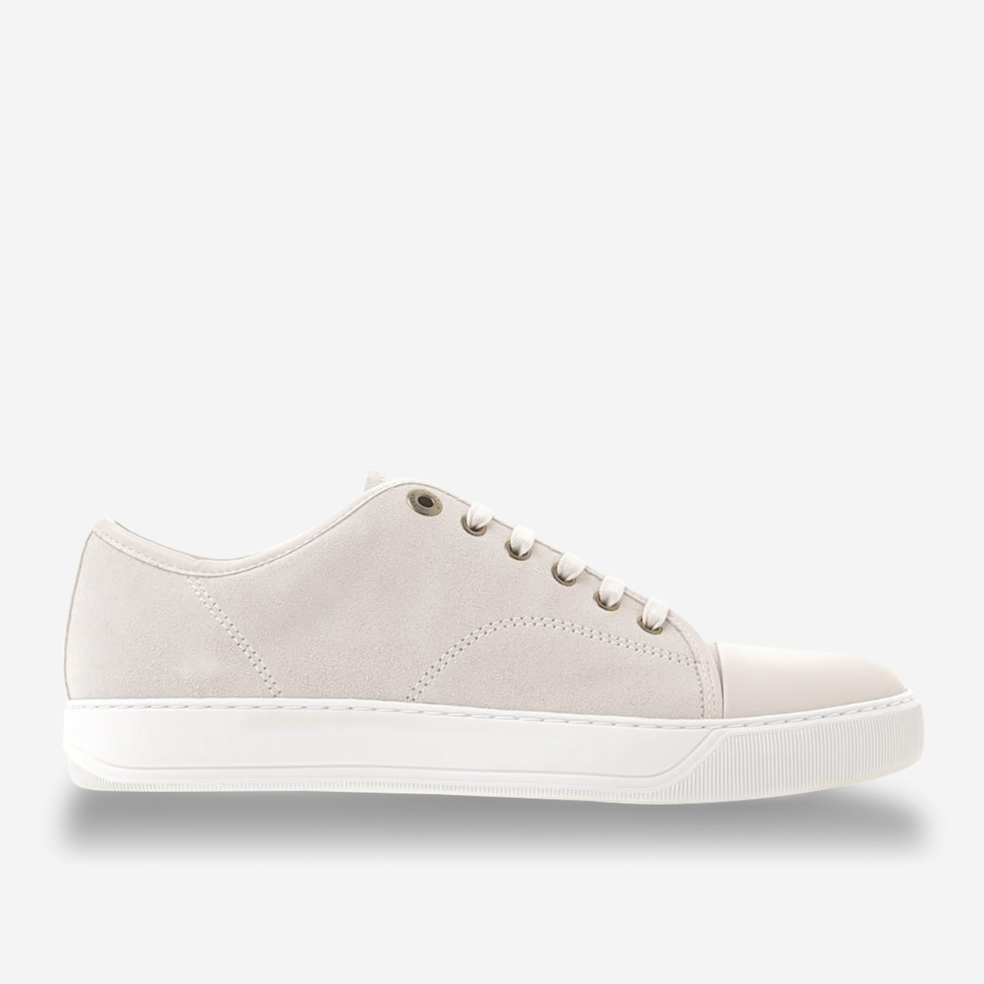 Lanvin DBB1 Leather And Suede Sneakers