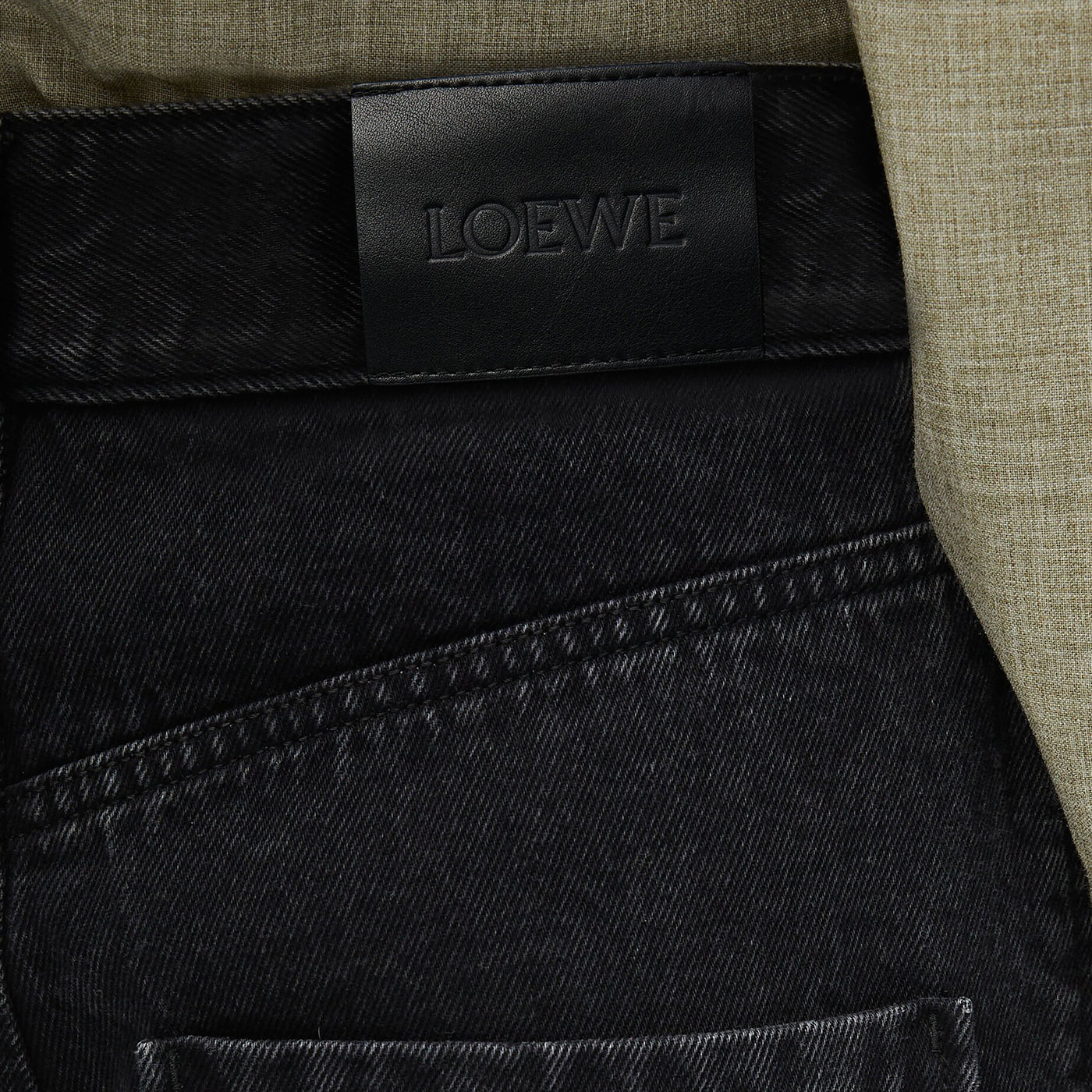 Loewe Anagram Baggy Denim Jeans