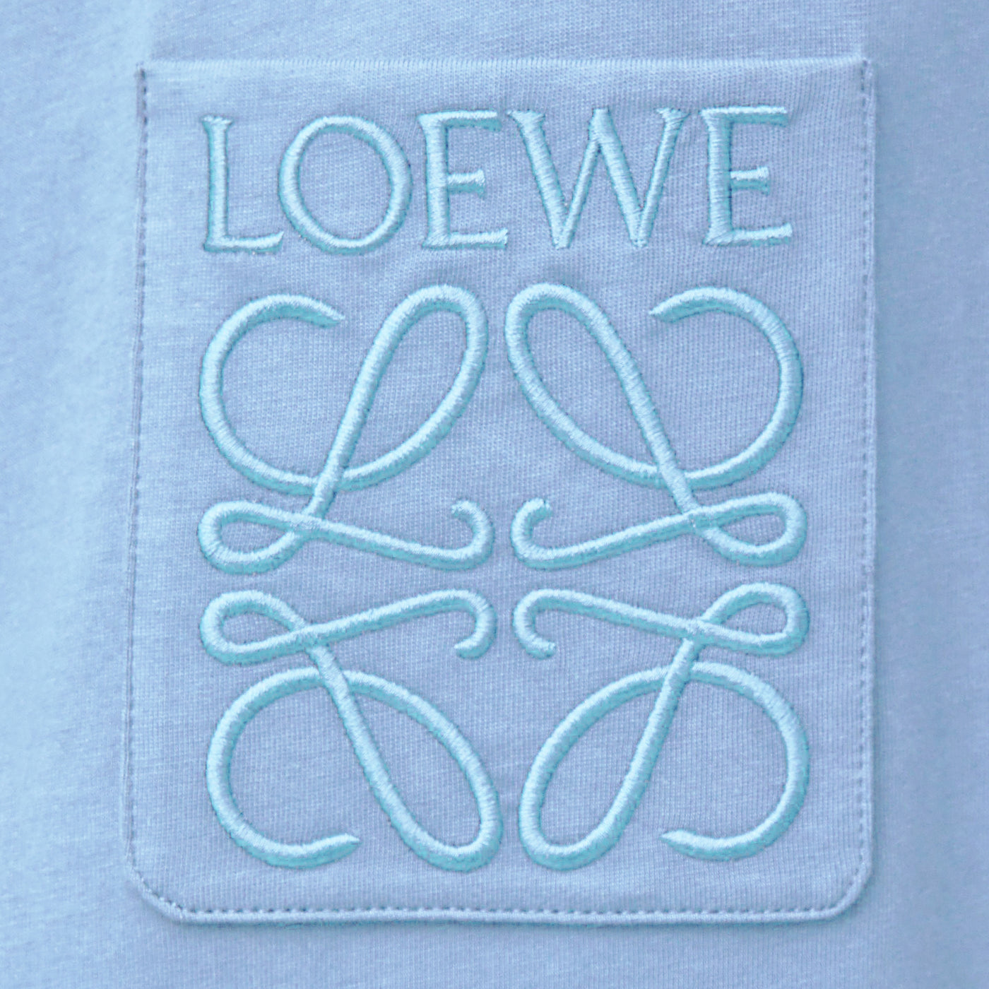 Loewe Anagram Embroidery Pocket T-Shirt