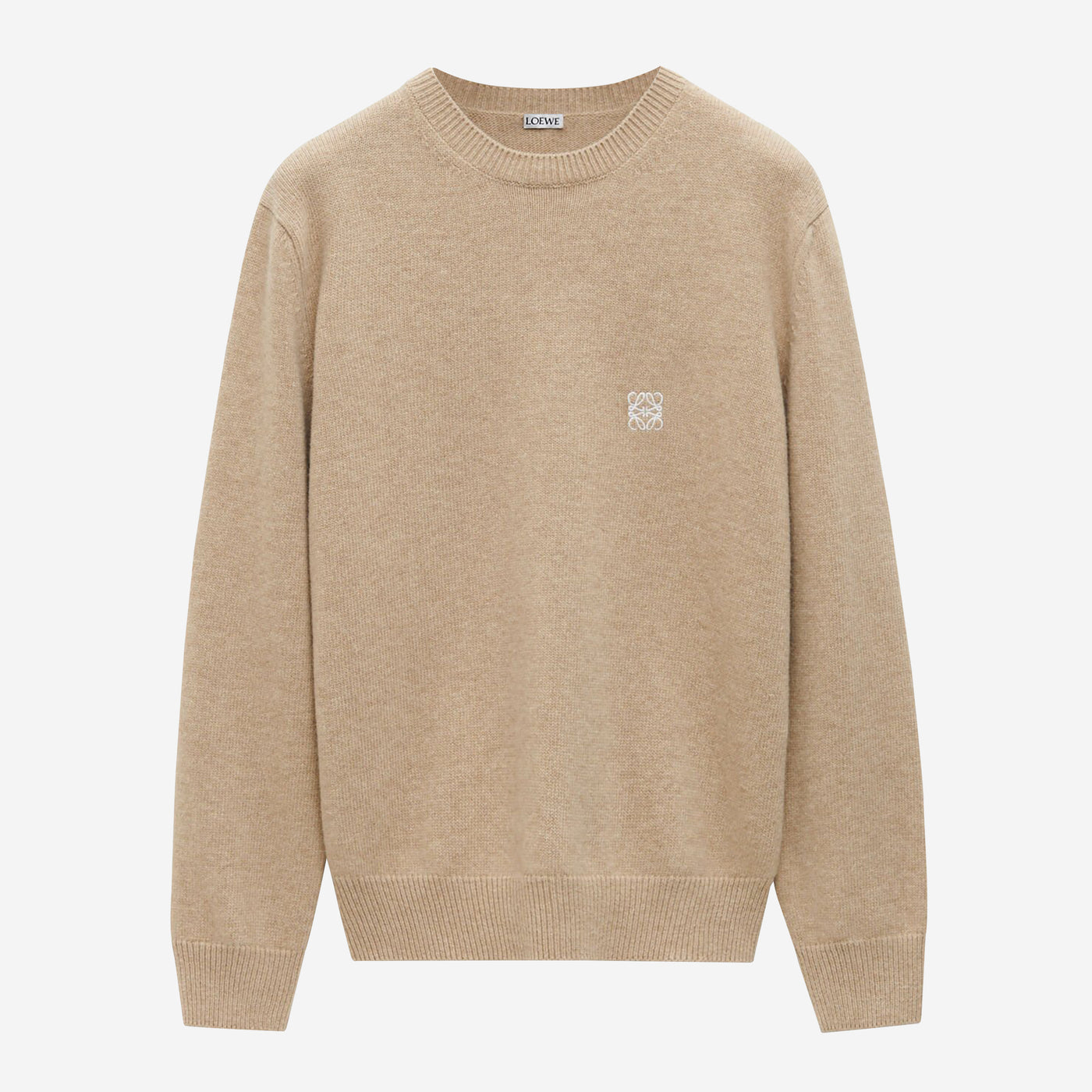 Loewe Embroiderd Anagram Wool Knitwear