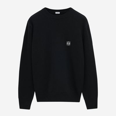 Loewe Embroiderd Anagram Wool Knitwear