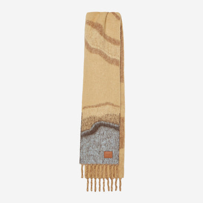 Loewe Multicolour Alpaca And Wool Blend Scarf