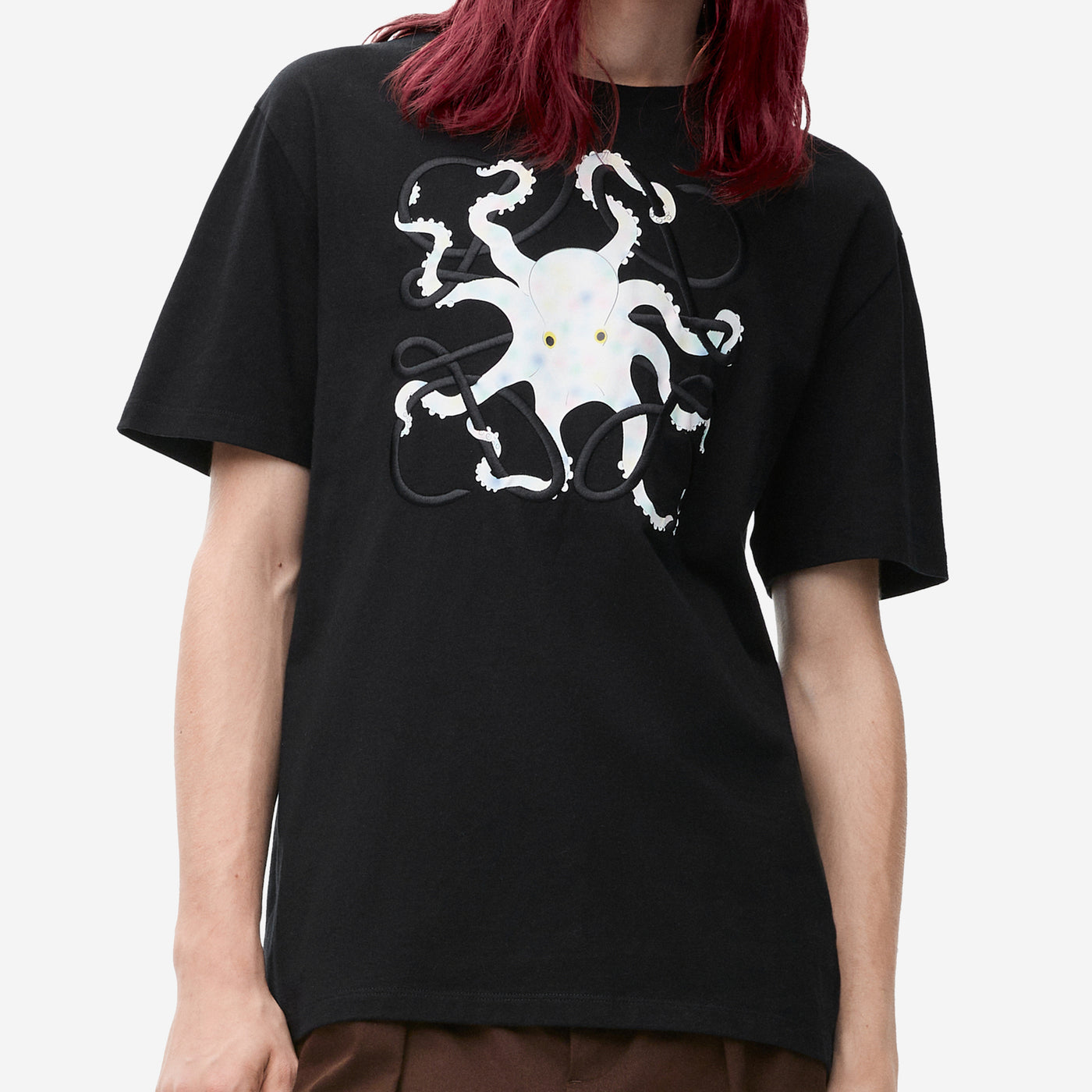 Loewe Octopus Anagram Relaxed Fit T-Shirt