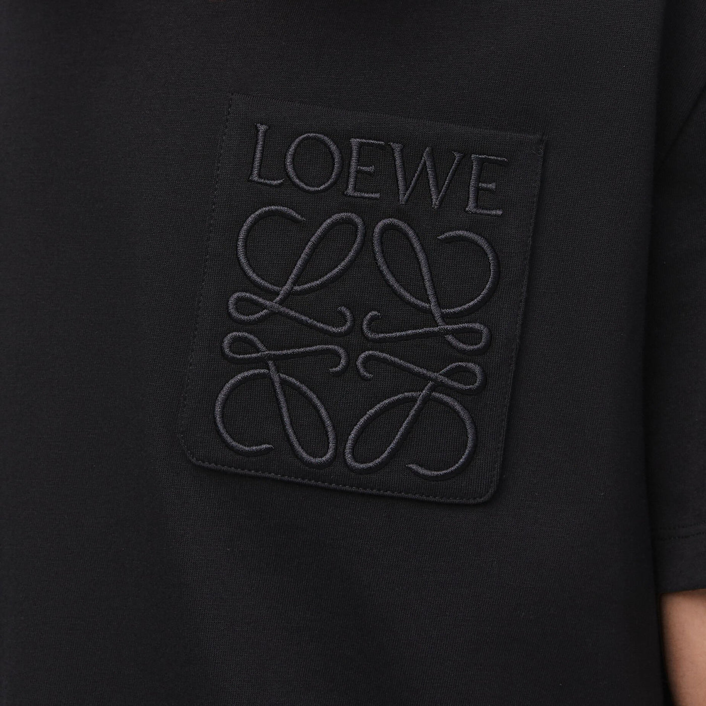 Loewe Anagram Embroidery Pocket T-Shirt