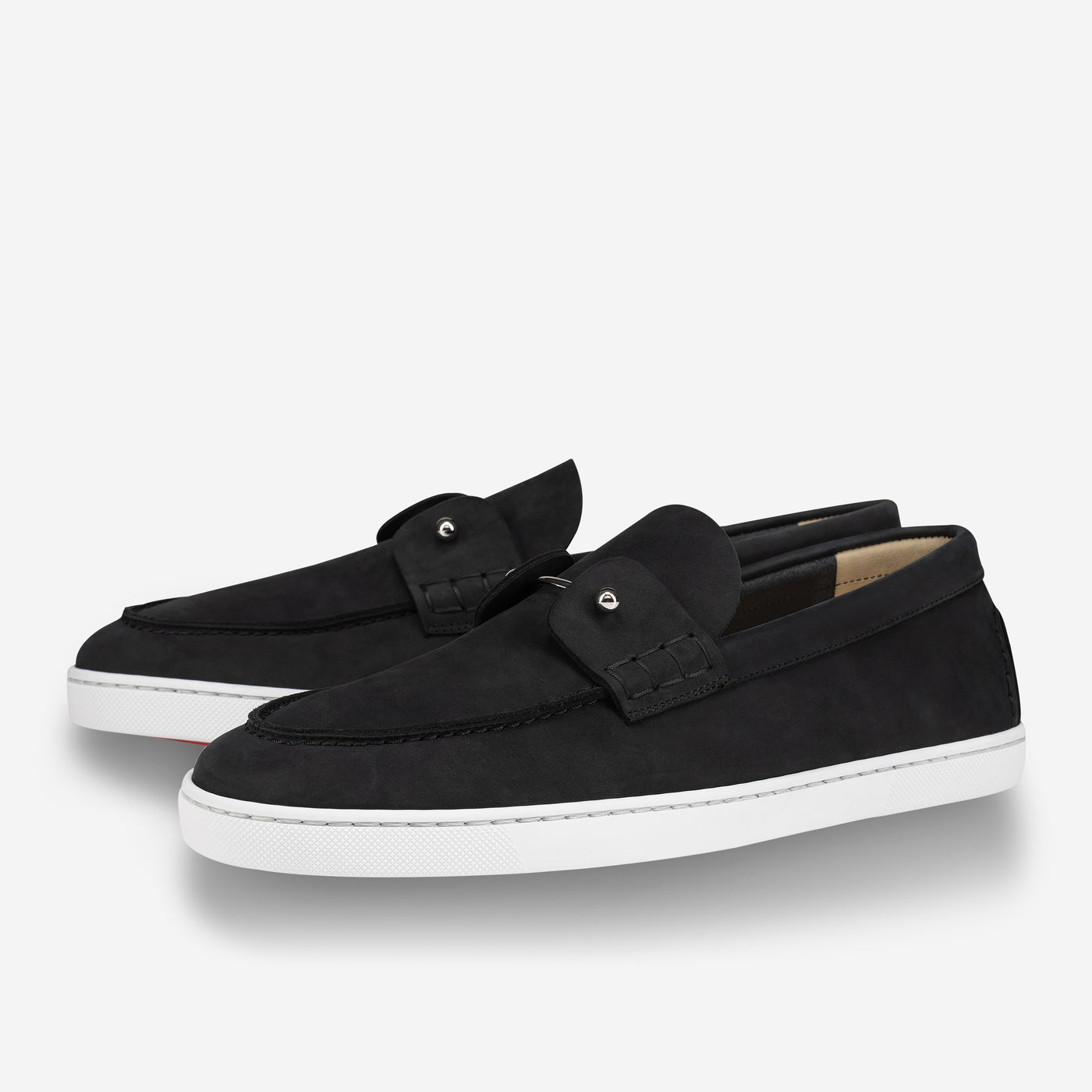 Christian Louboutin Chambeliboat Nubuck Leather Shoe