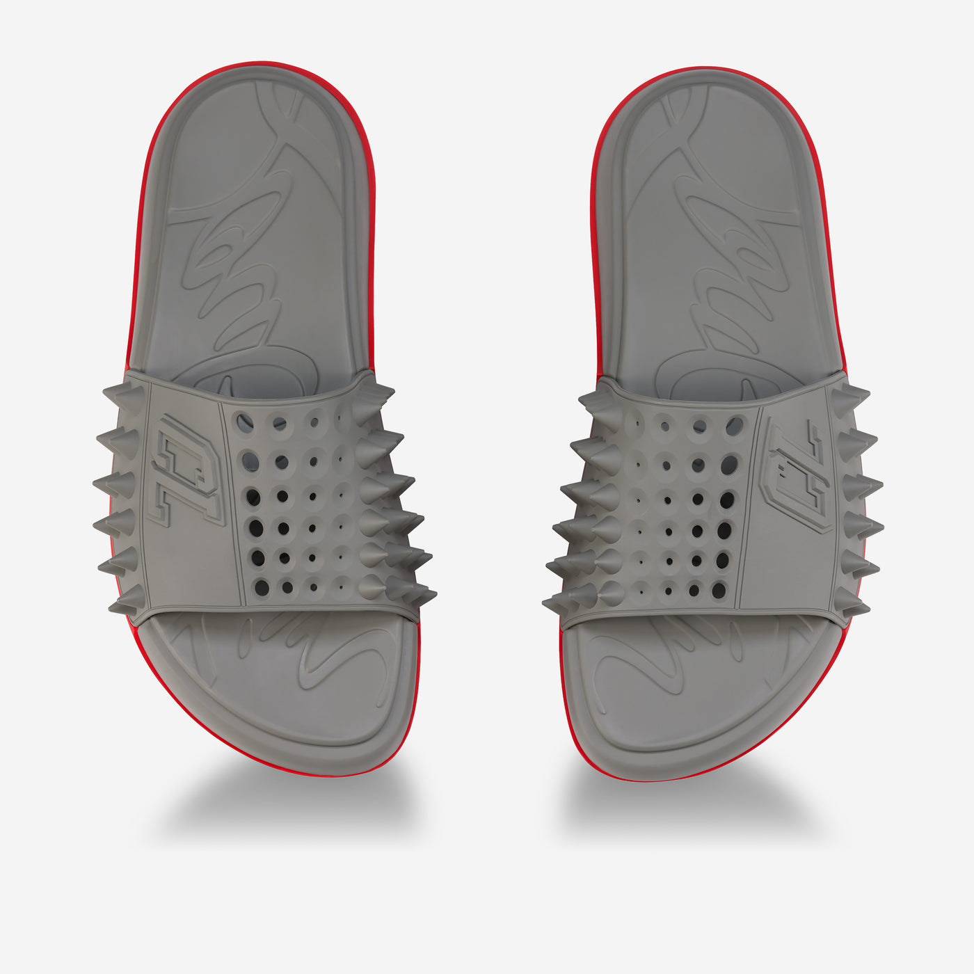 Christian Louboutin Take It Easy Flat Rubber Slider