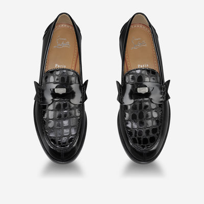 Christian Louboutin Penny Flat Croc Loafer