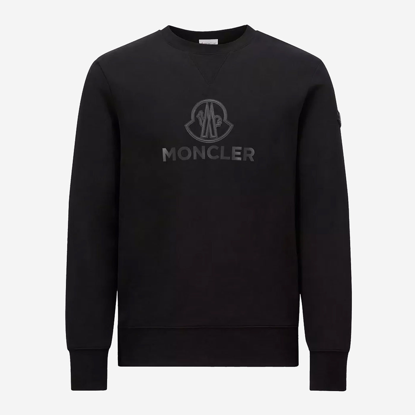 Moncler Cotton And Cashmere Logo Sweatshirt