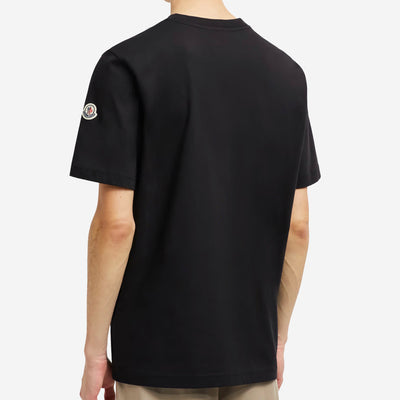 Moncler Embroidered Varsity Logo Cotton T-shirt