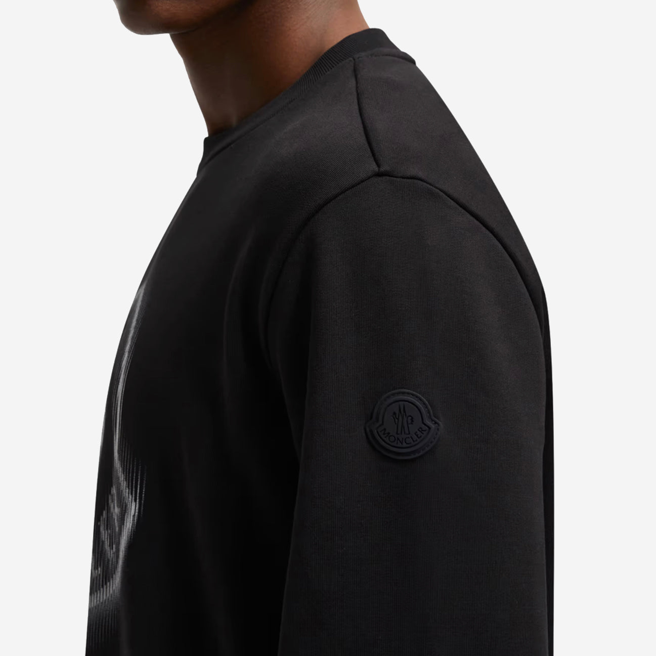 Moncler Blurred Logo Sweatshirt