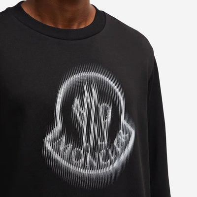 Moncler Blurred Logo Sweatshirt