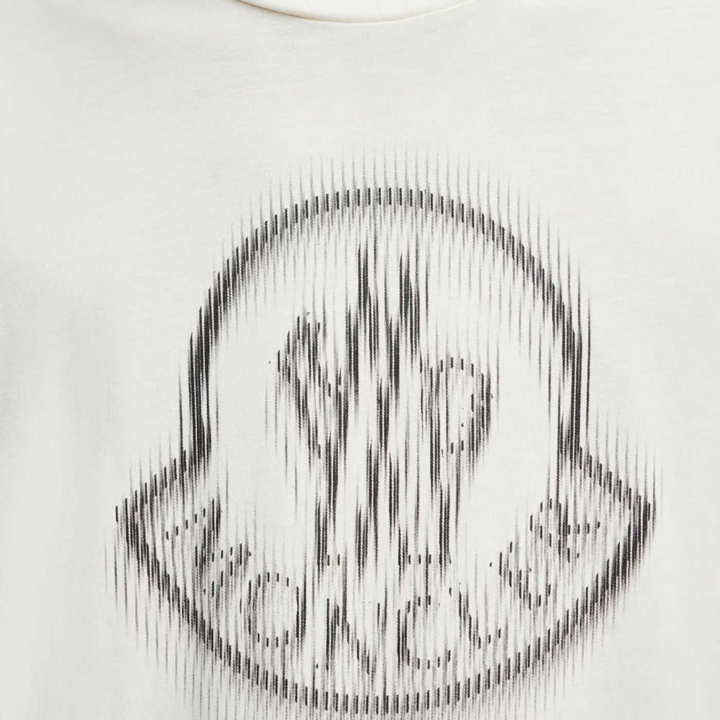 Moncler Blurred Logo Cotton T-Shirt