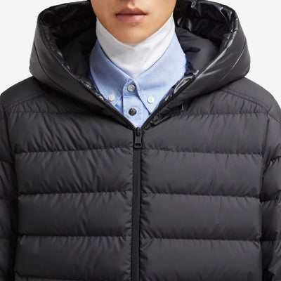 Moncler Chevrerie Hooded Short Down Jacket