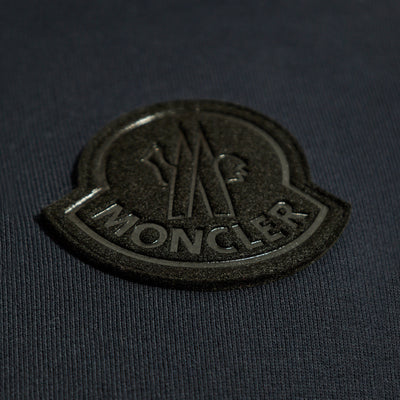 Moncler Logo Badge Zip Up Hoodie