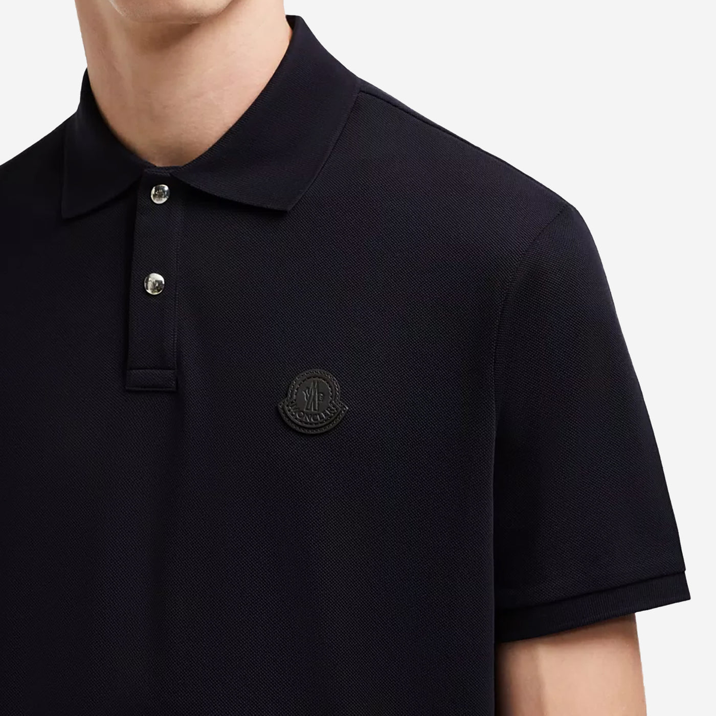 Moncler Logo Patch Polo Shirt