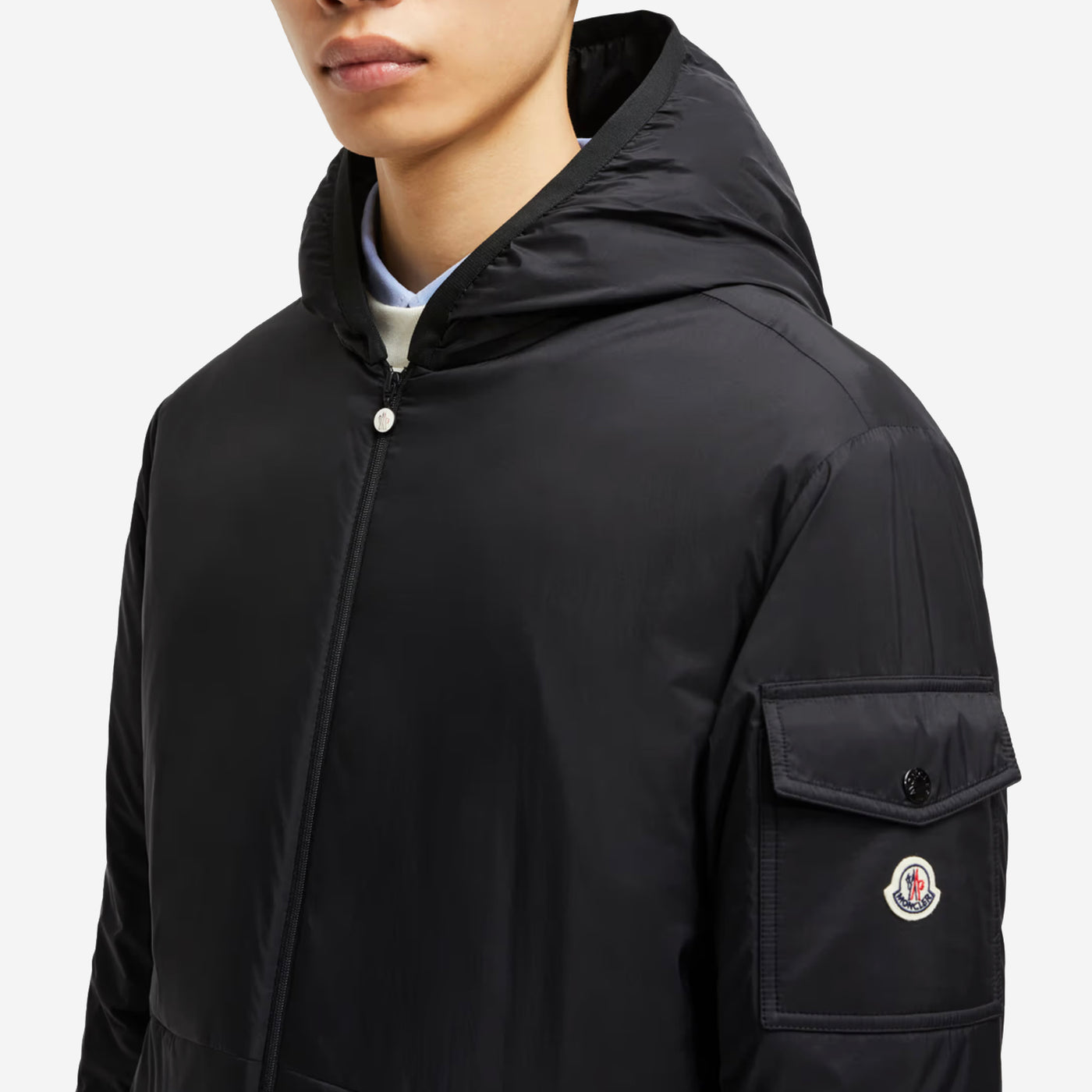 Moncler Monteynard Hooded Short Down Jacket