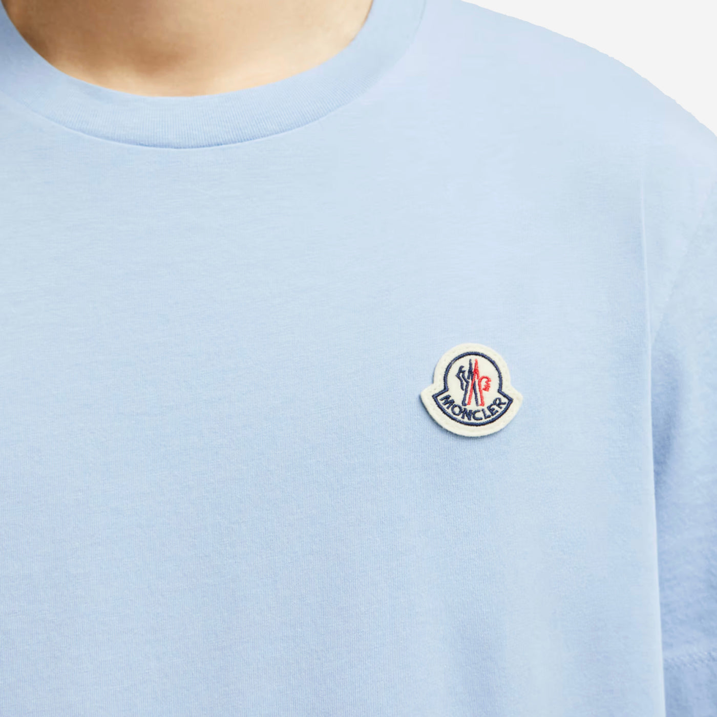 Moncler Pack Of Three Logo Patch Cotton T-Shirt