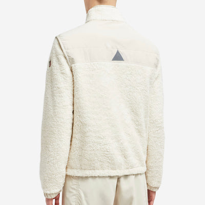 Moncler Grenoble Padded Teddy Zip-Up Sweatshirt