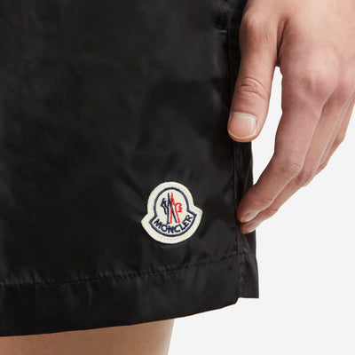 Moncler Logo Patch Swim Shorts