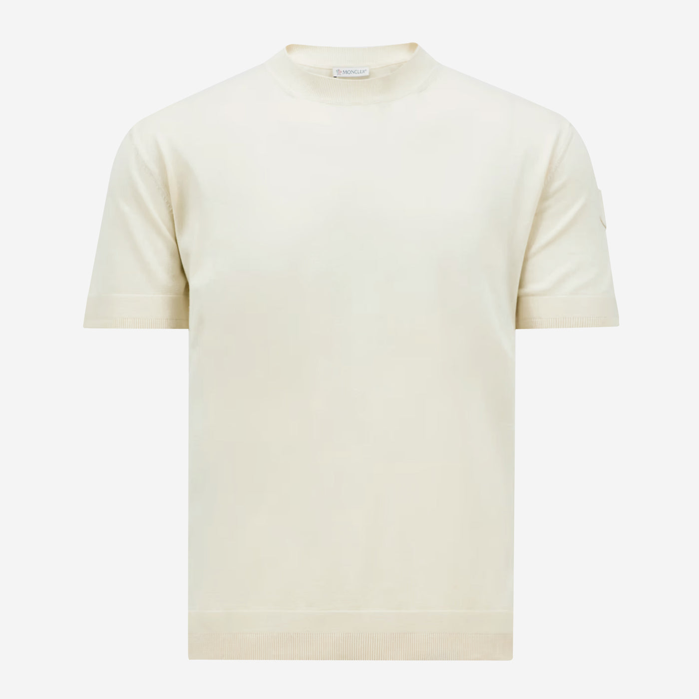 Moncler Silk & Cotton Knitwear T-Shirt