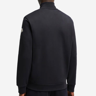 Moncler Tricolor-Trimmed Cotton Zip-Up Track Jacket