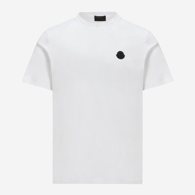 Moncler Vertical Back Logo Cotton T-Shirt