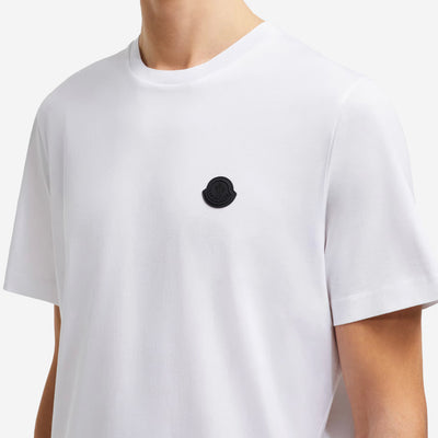 Moncler Vertical Back Logo Cotton T-Shirt