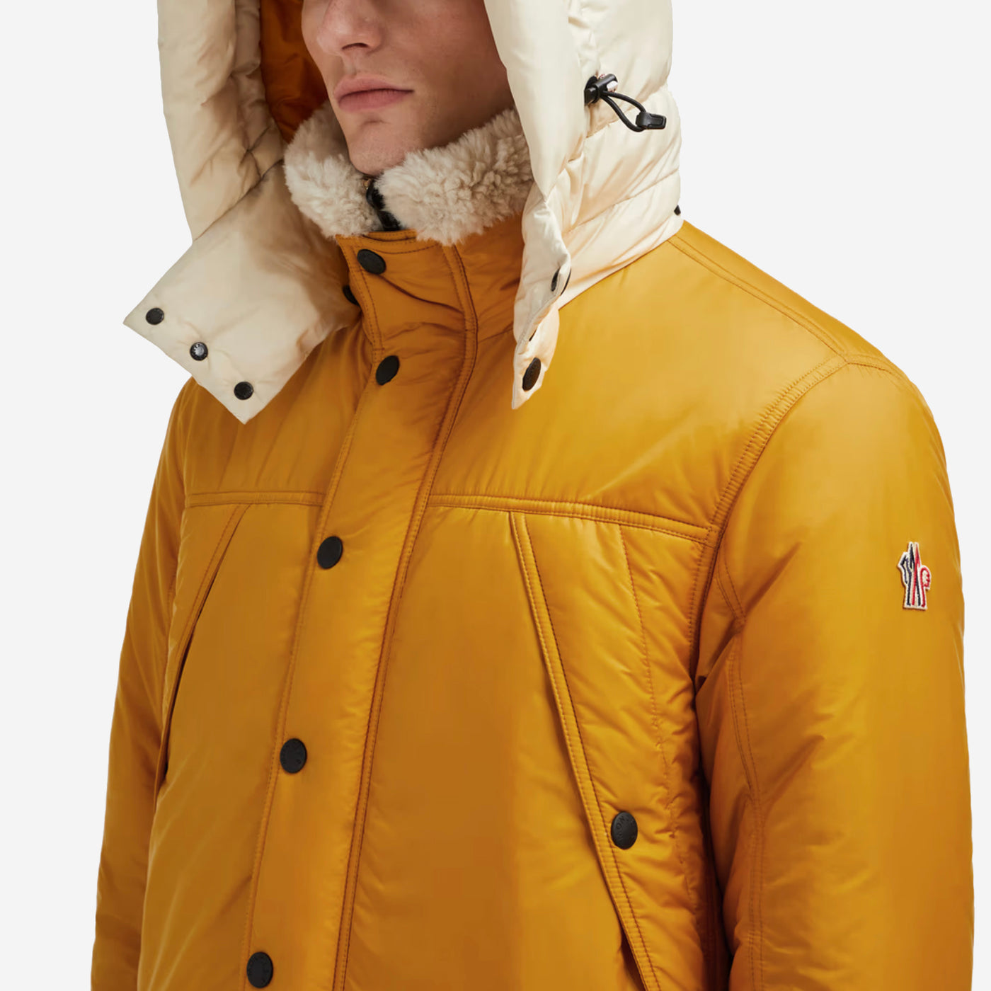 Moncler Grenoble Wengi Reversible Teddy Short Down Jacket