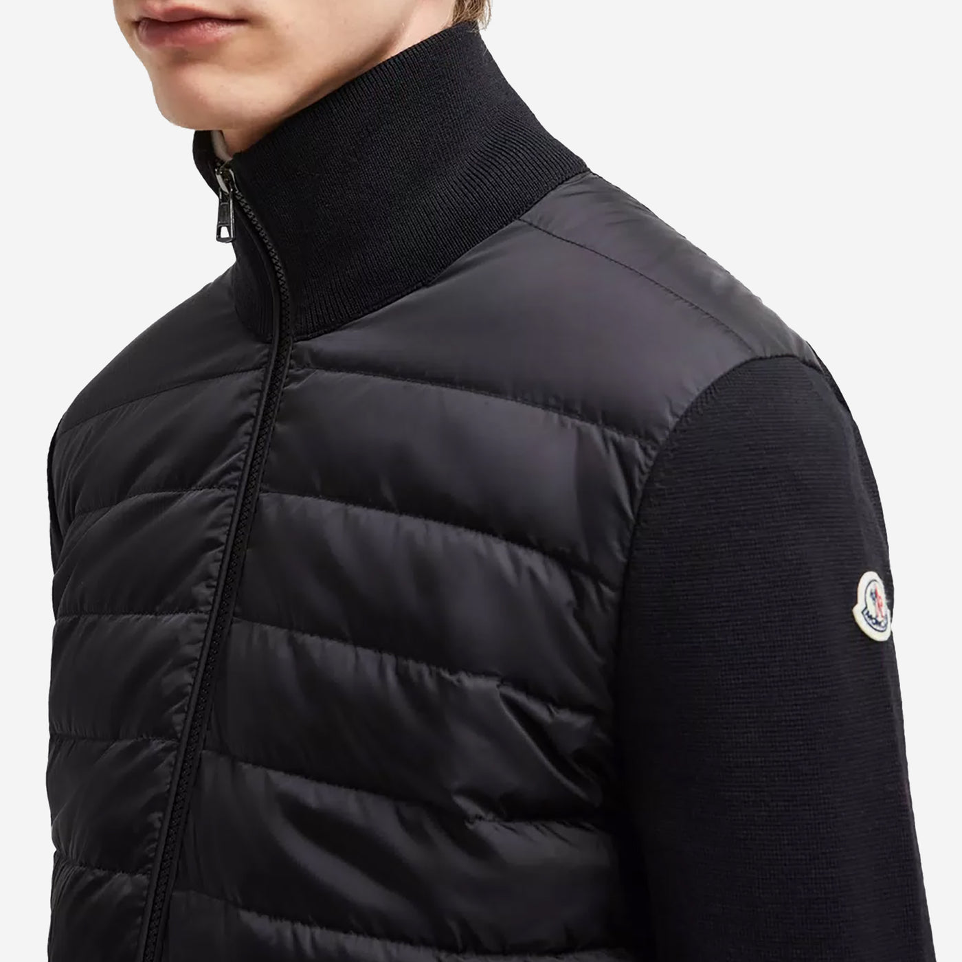 Moncler Padded Wool Cardigan