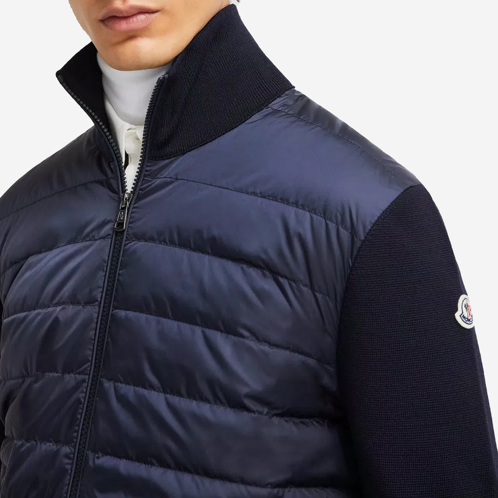 Moncler Padded Wool Cardigan