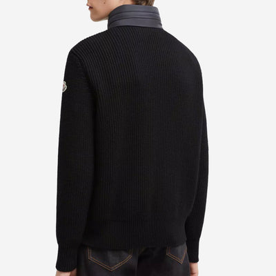 Moncler Virgin Wool Down Cardigan