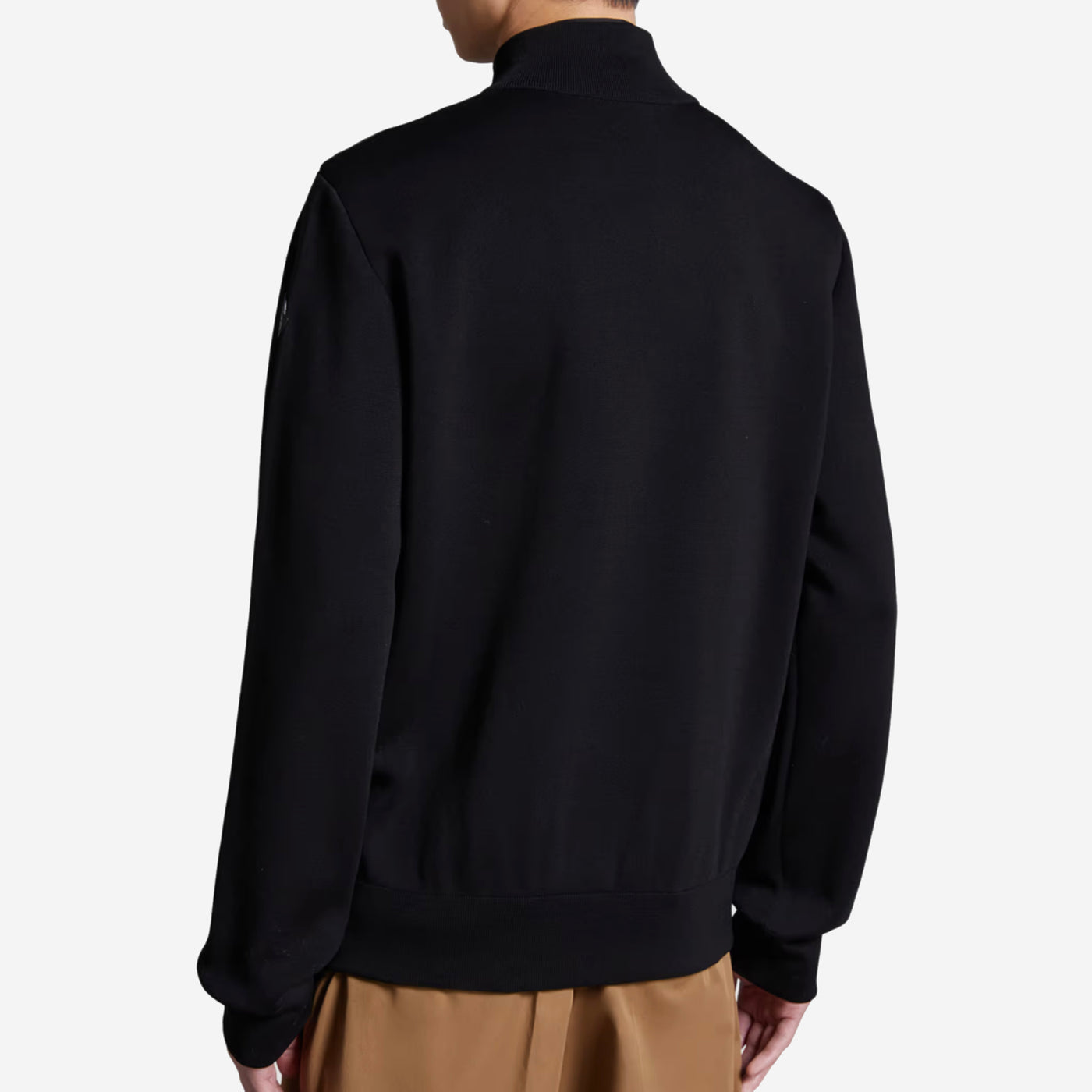 Moncler Padded Crêpe Cotton Zip-Up Cardigan