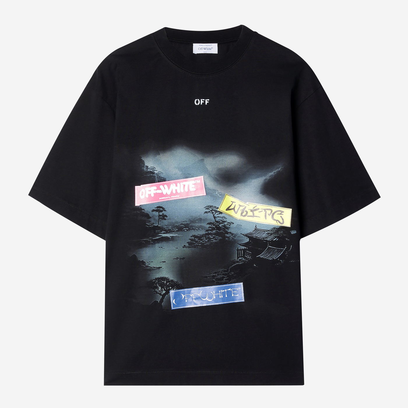 Off-White Type Sticker Skate T-Shirt