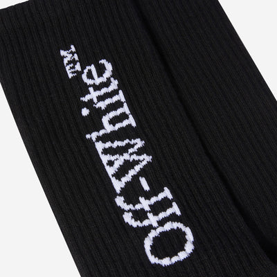 Off-White Bookish Mid Socks B/W