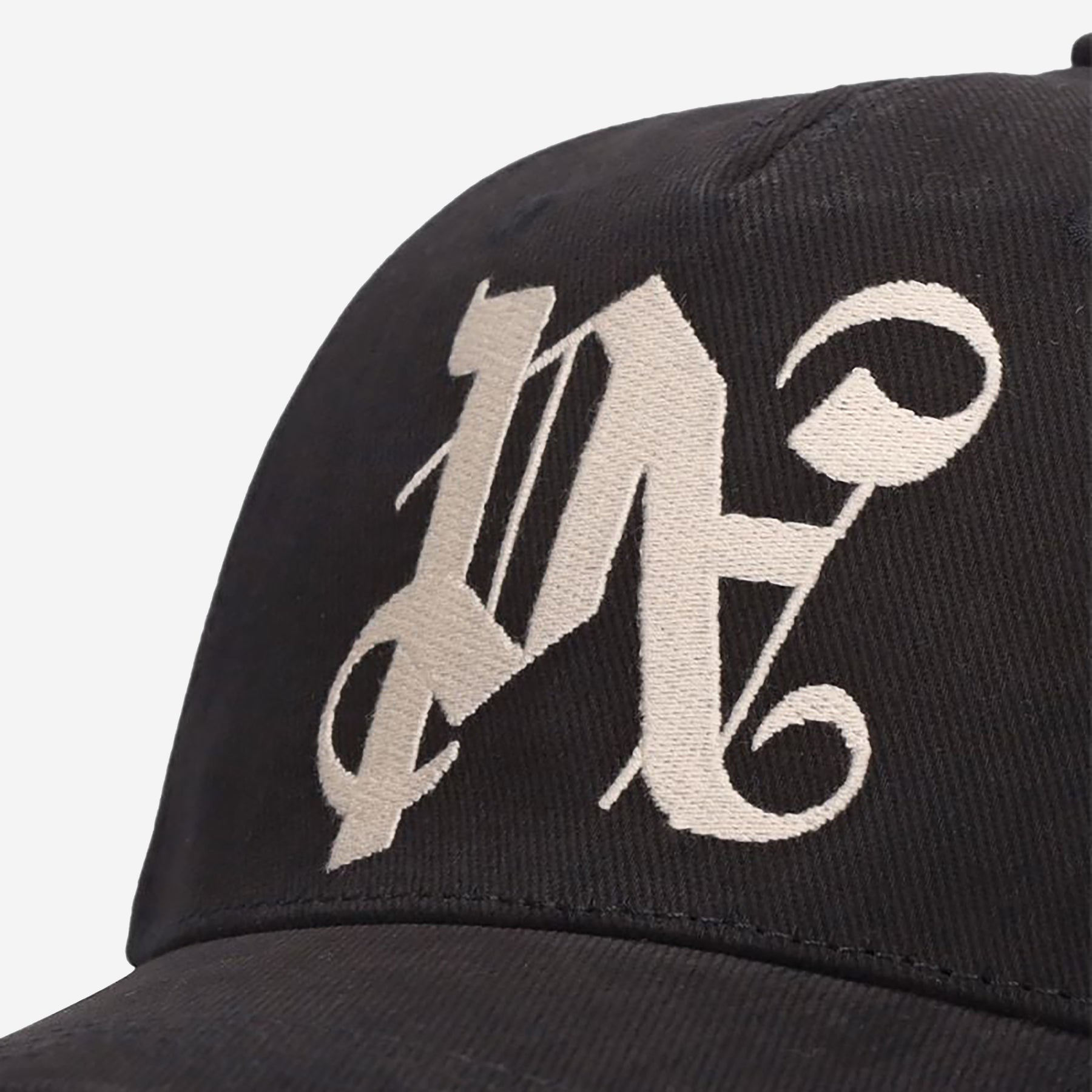 Monogram Beanie in black - Palm Angels® Official