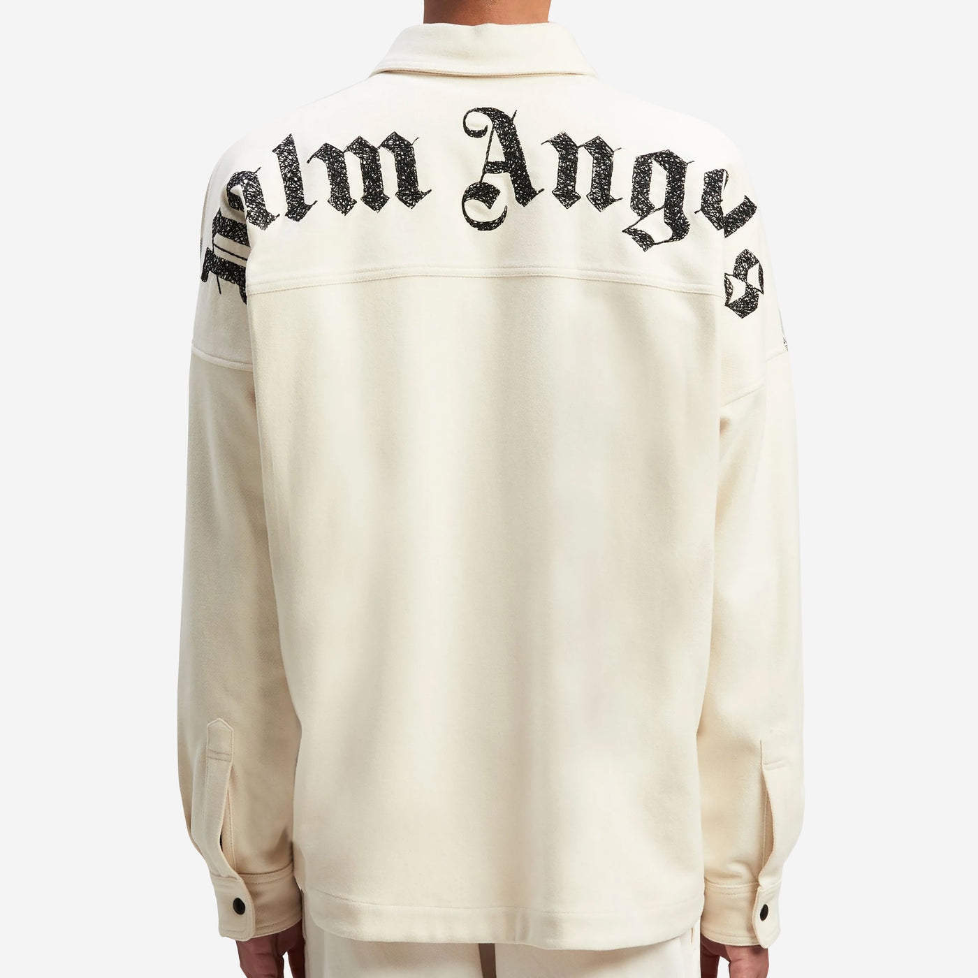 Palm Angels Back Logo Check Overshirt