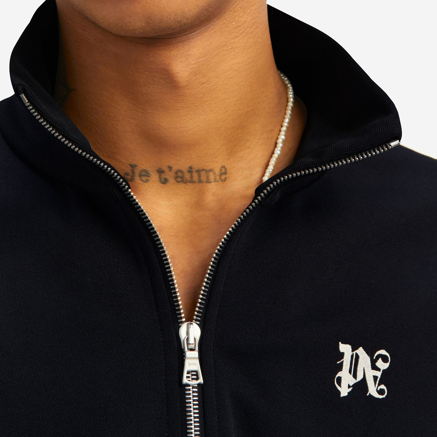 Palm Angels Tracksuit Jacket With Monogram