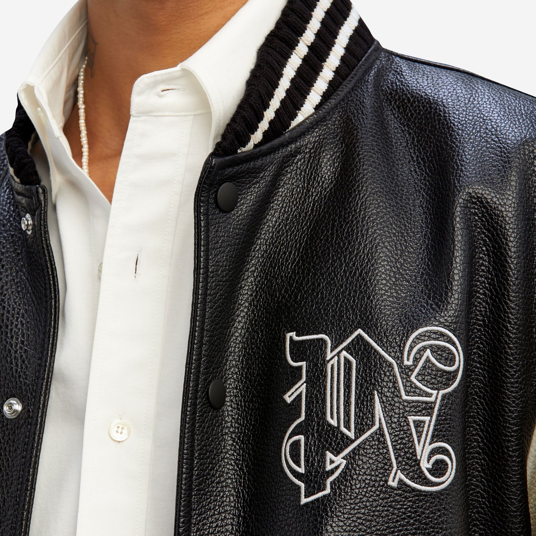 Palm Angels Monogram Classic Varsity Jacket – ZAP