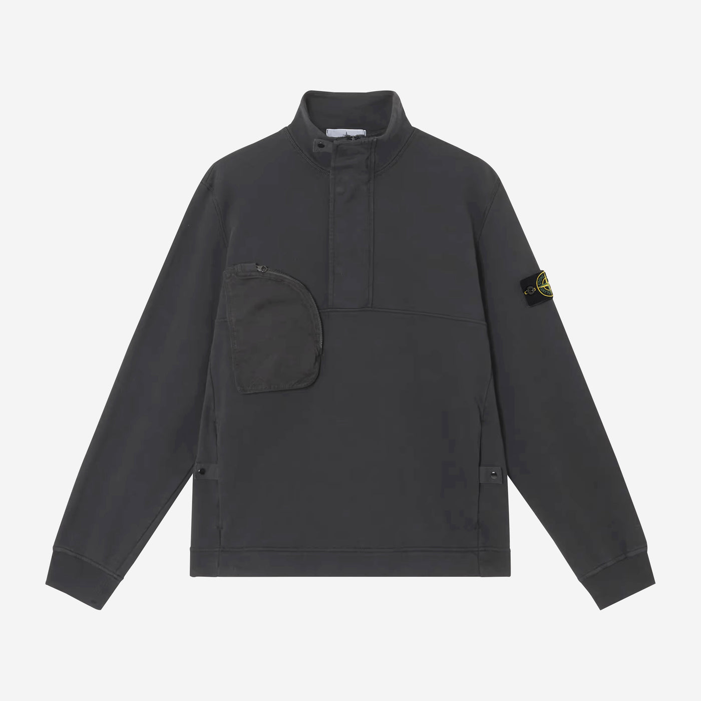 Stone Island Half Zip Pocket Sweatshirt